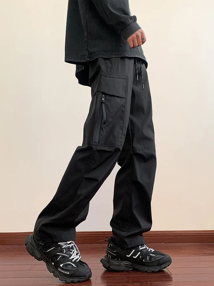 

Мужские рабочие брюки American Sle свободного кроя, прямые, для активного отдыха, весна-осень, водонепроницаемые, карго, бренд Faion