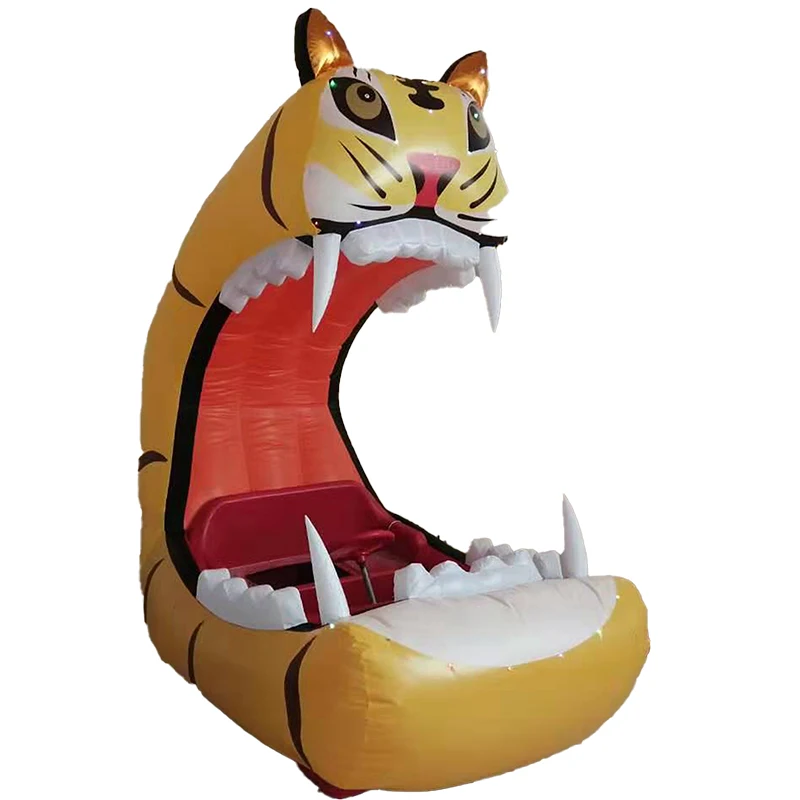 

Customizable Mini Indoor Amusement Park Rides Inflatable Battery Operated Rides Remote Control Play Toys Entertainment