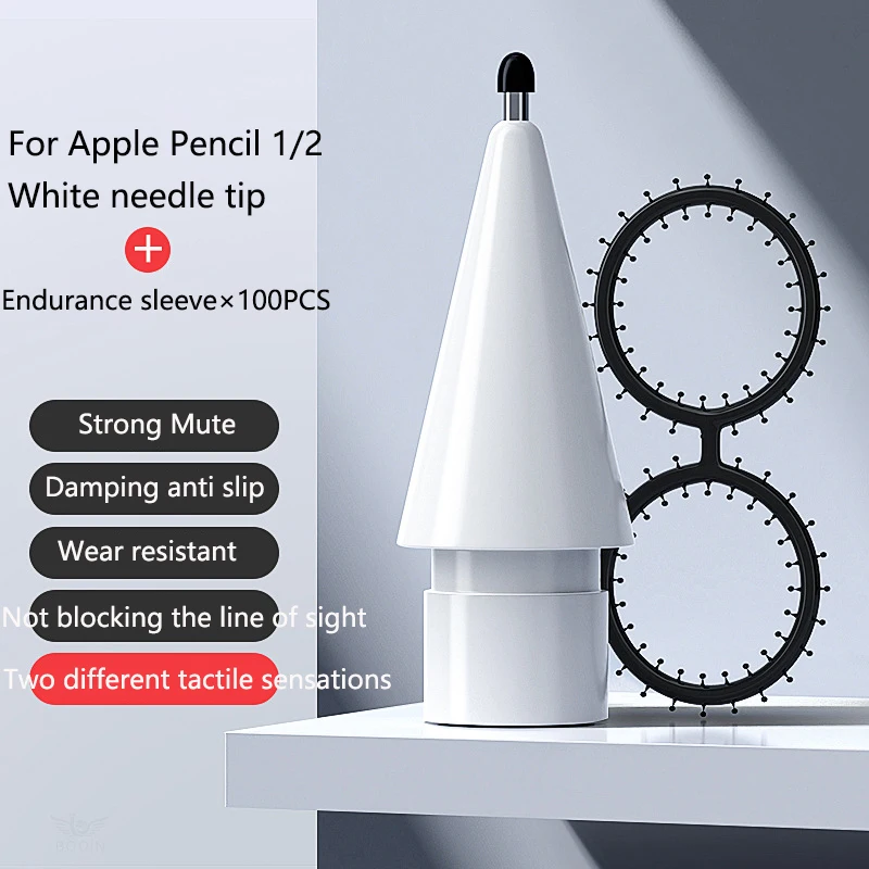 Punta transparente para Apple Pencil 1/2/3/Pro Generation iPad Stylus Pen