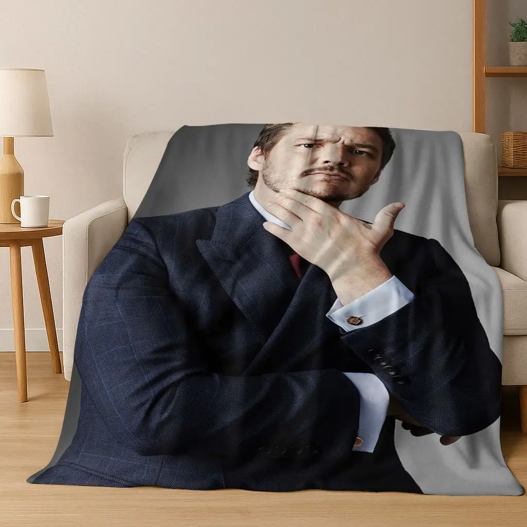 ثلاثية الأبعاد خوسيه بيدرو بالمسيدا باسكال ستار الفانيلا بطانية لينة بطانية دافئة لغرفة النوم غرفة المعيشة السرير السفر التخييم نزهة هدية