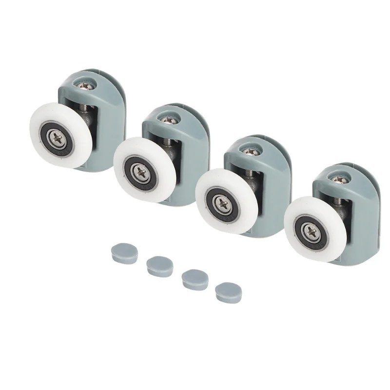Replacement Shower Sliding Glass Door Upper Runners Rollers Pulleys Wheel