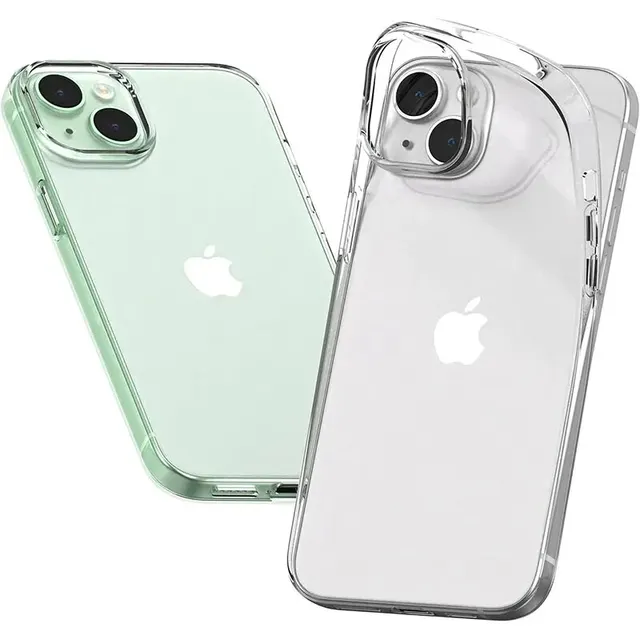Przezroczyste silikonowe miękkie etui na iPhone'a 15 14 Plus 13 12 Mini 11 Pro Max Przezroczyste, ultra cienkie etui 11 12 13 14 15 ProMax