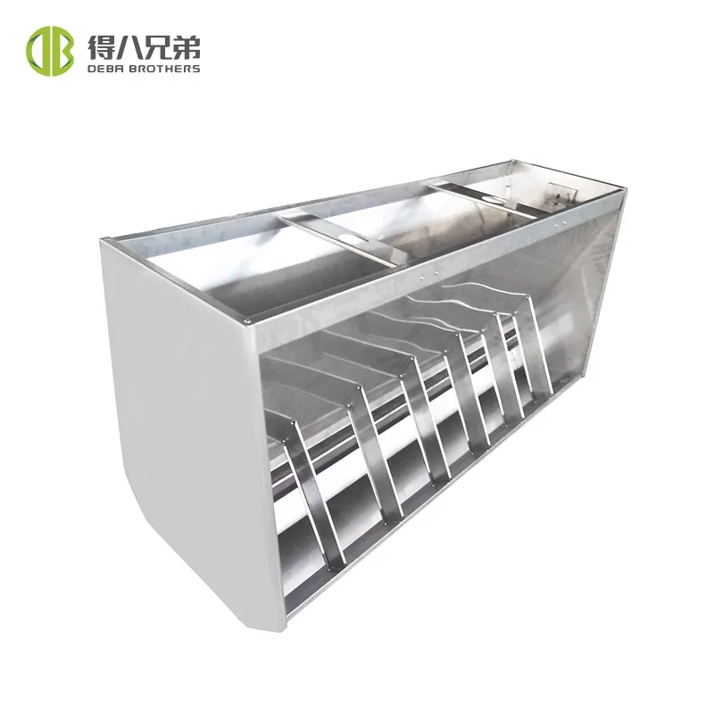 

New Condition Animal Feeder Automatic Double Side Stainless Steel Pig Feeder 1-Year Warranty for Pig Farming Animal Husbandry