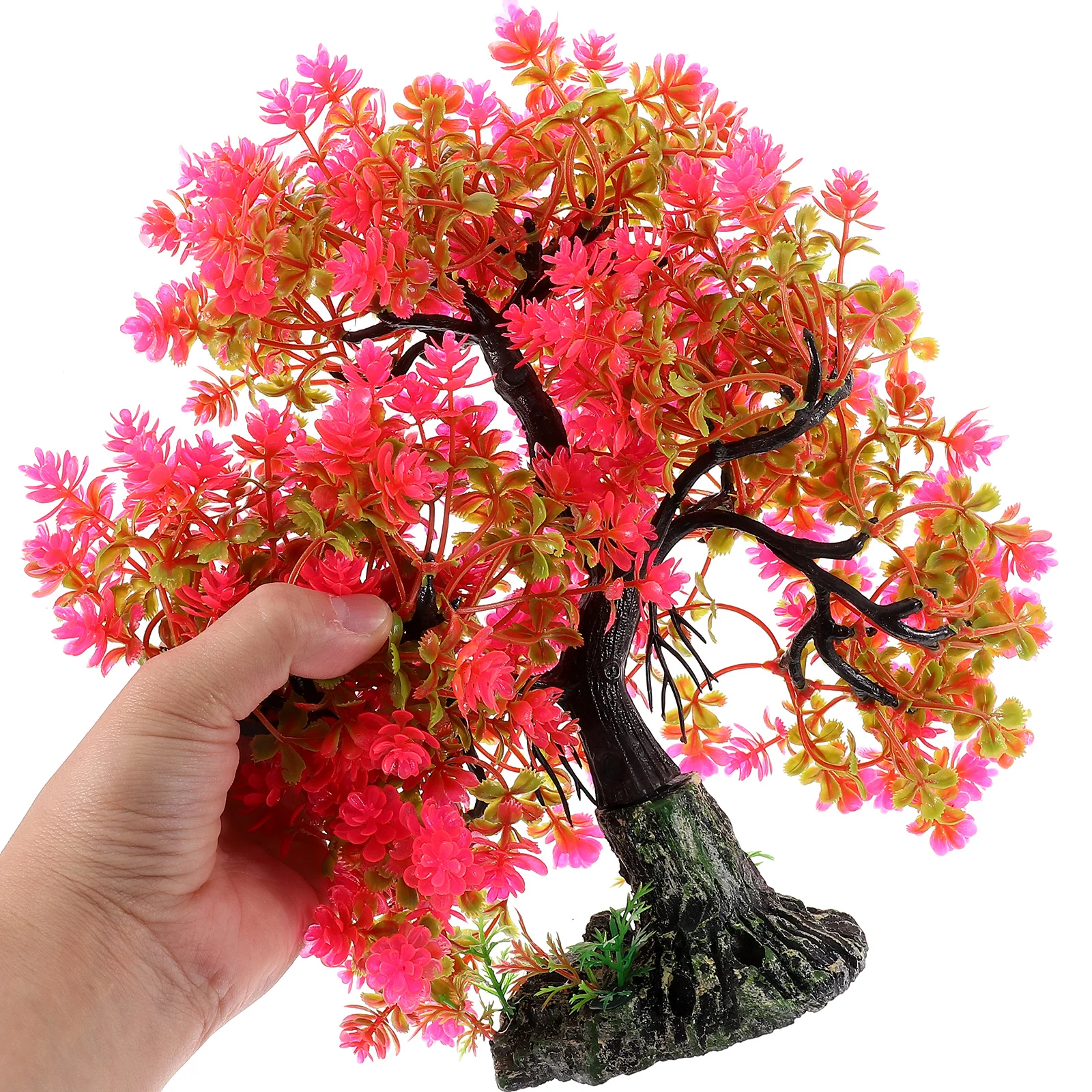 

Artificial Tree Fish Tank Decoration Realistic Resin Aquarium Landscaping Ornament Desktop Decor Fish Tank Adornment