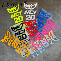 Brand Logo Decals Motorcycle Reflective Stickers Helmet Waterproof Pegatinas
