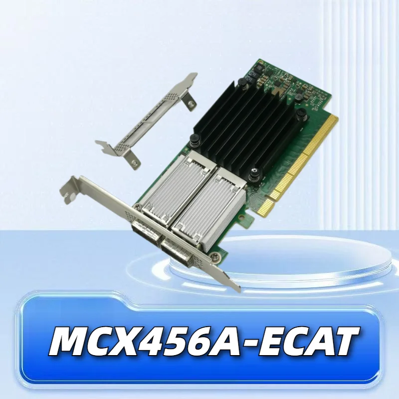 

MCX456A-ECAT ConnectX-4 VPI EDR IB 100GbE QSFP28 Dual Port Adapter