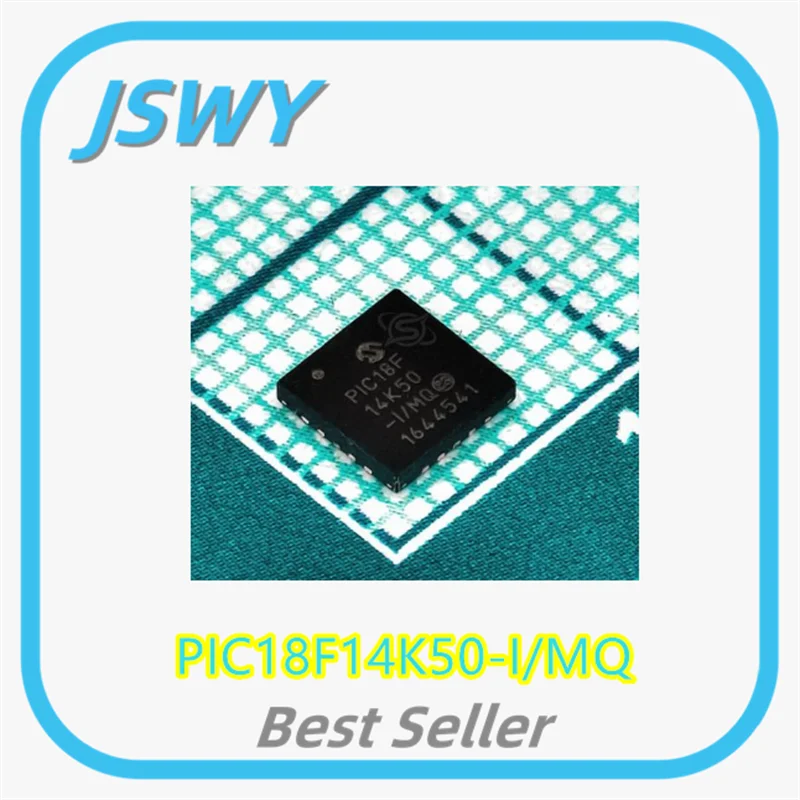 (5/50 Pieces) PIC18F14K50-I/MQ 18F14K50 Microcontroller Original Authentic T QFN20 Package for Electronics