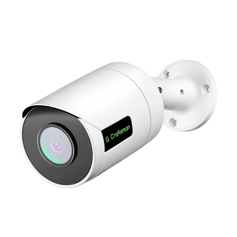 

GA-GFI-M8SS(RTS) 4K 8MP CCTV Security IP Bullet POE Camera OEMFactory IMX415 Sensor for NVR System Audio Motion Detection