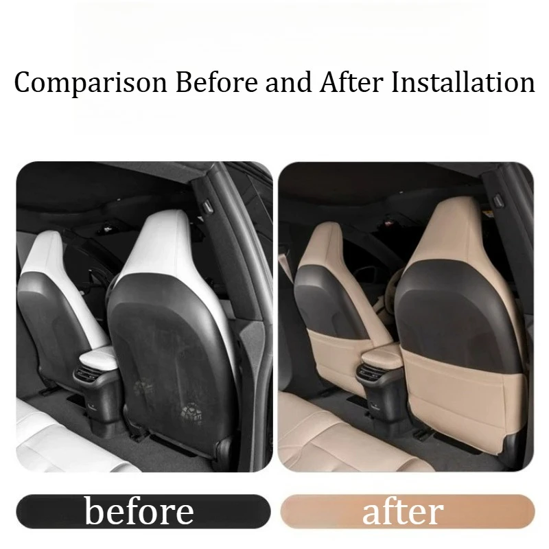 For NIO ET5/ET5 Touring Car Seat Anti Kick Pad Seat Rear Discharge Trend Cover Car Interior Decoration Modification Accessories