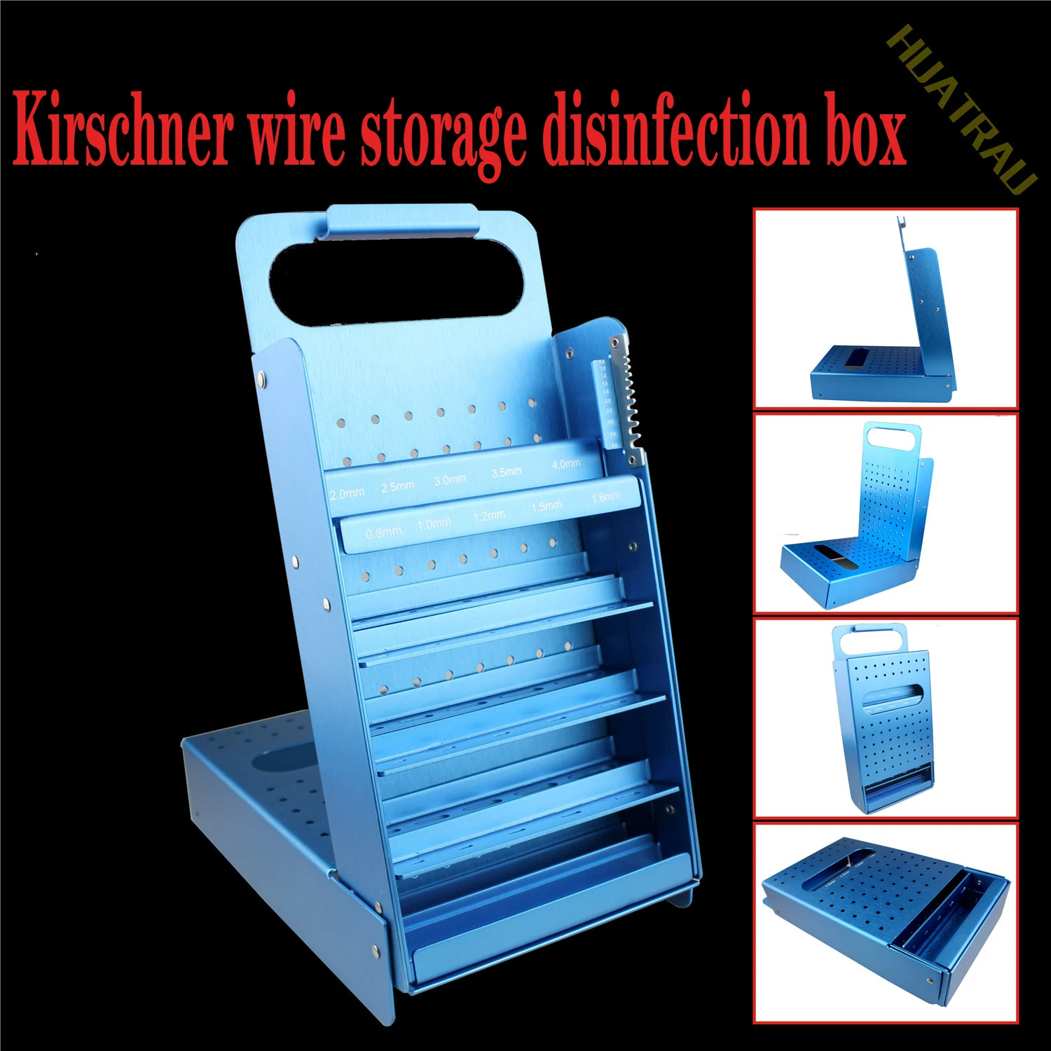 Animal orthopaedic instruments Kirschner wire box intramedullary needle storage disinfection box bone traction needle steel need