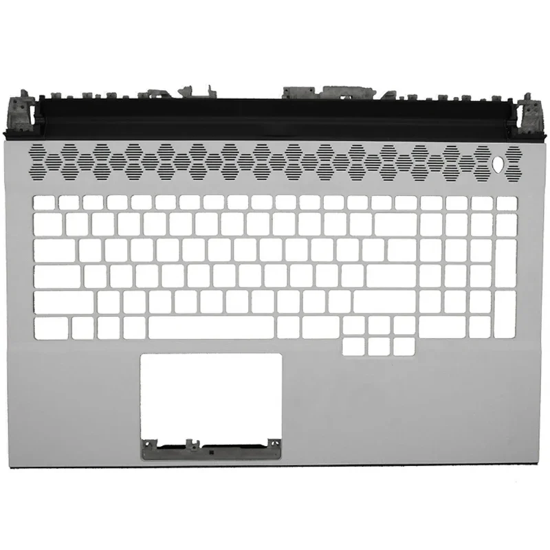 Imagem -04 - Laptop Lcd Tampa Traseira Moldura Frontal Palmrest Superior Base Inferior Case Dobradiças do Teclado Dell Notebook Alienware M17 r3 r4 Novo