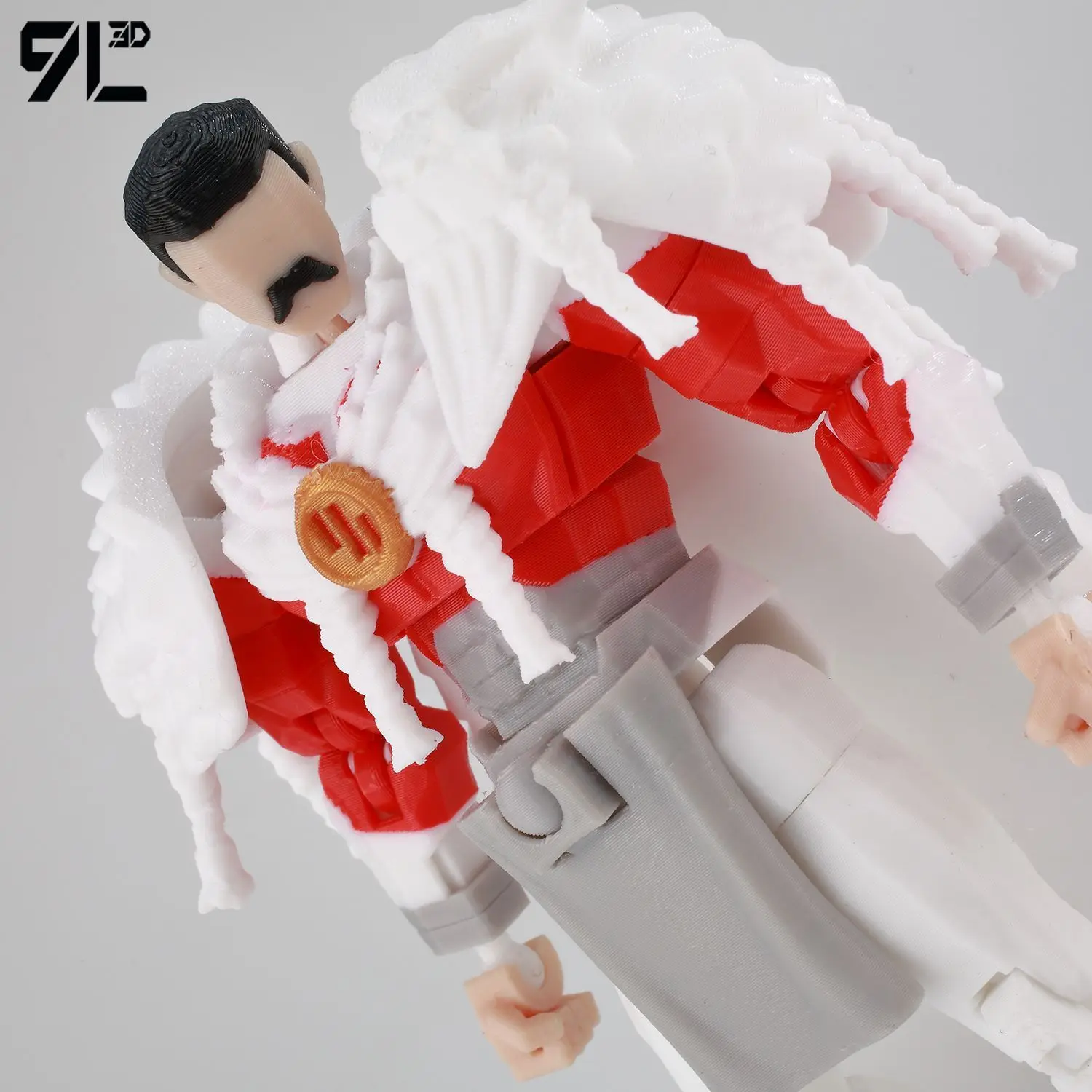 9L3D Printe Imperial Regent Titan13 Dummy13 T13 Lucky13 Unbeatable Action Figure Anime Collectible Model 13 Presente de Aniversário