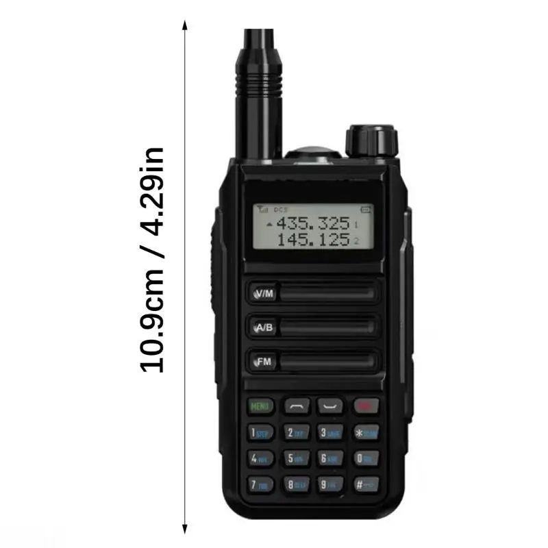 D08B Profesjonalny zestaw wodoodporny do radia dwukierunkowego. Trwała bateria. Funkcja VOX. Wodoodporna konstrukcja do na