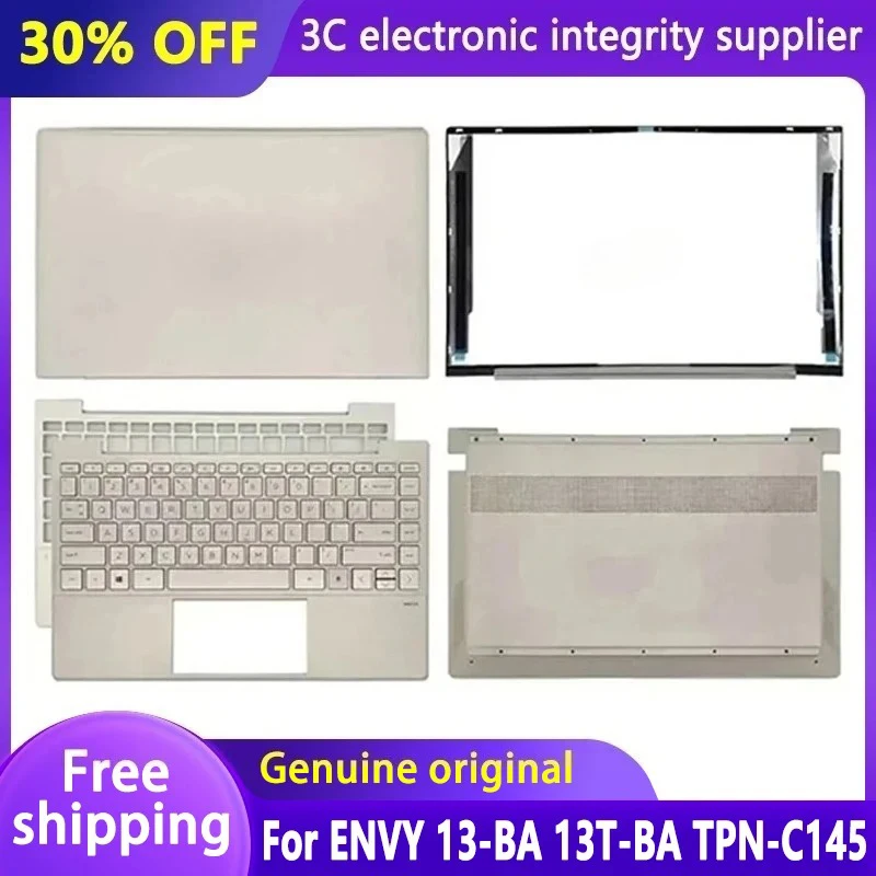 

New Original For ENVY 13-BA 13T-BA TPN-C145 Laptop LCD Back Cover Front Bezel Palmrest Keyboard Bottom Case Top Housing Gold