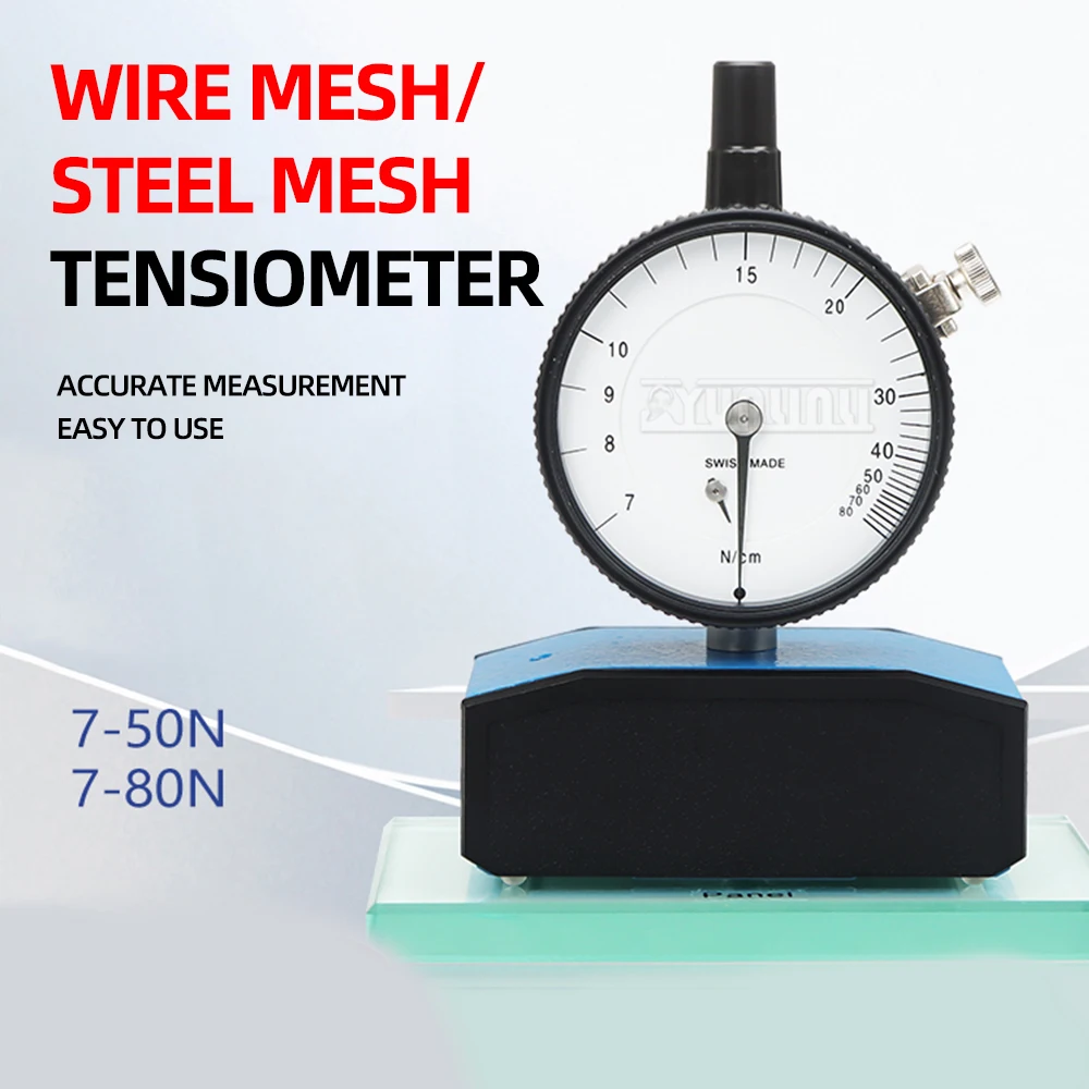 7-50N  7-80N Silk Screen Steel Mesh Tension Meter Measuring Gauge High Precision Tensiometer for Silk Screen Printing Measureme