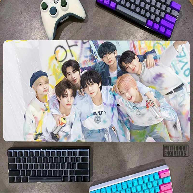 

Kpop Boys Album DARK BLOOD Mouse Pad Big Mousepepad Premium Mousepad Desk Mat Keyboard Gaming Mats Office Accessories Gamer Xxl