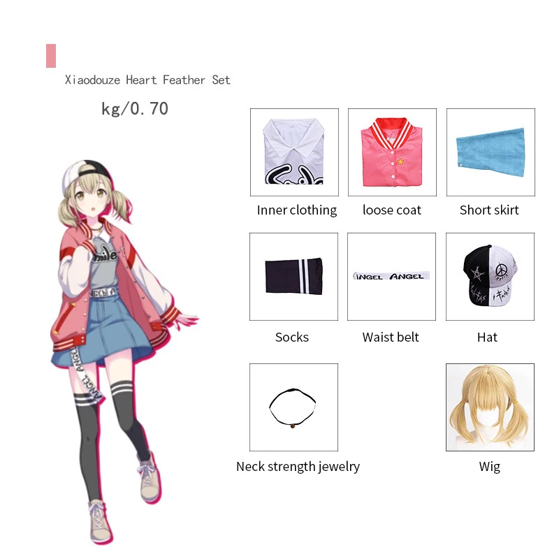 Anime Miuk Project Sekai Colorful Stage Azusawa Kohane Cosplay Costume Carnival Halloween Party Costumes for Women Men Girls