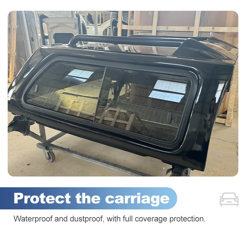 

Flat Roof FRP Hard Top Canopy for Hilux Revo Vigo SR5 Pickup Truck - Durable Truck Bed Cover