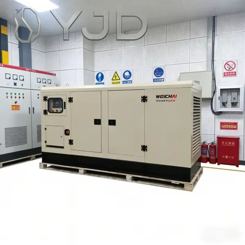 High-Capacity Trailer Diesel Generator 60Hz Open Frame ATS for Remote Site Operations Silent Type