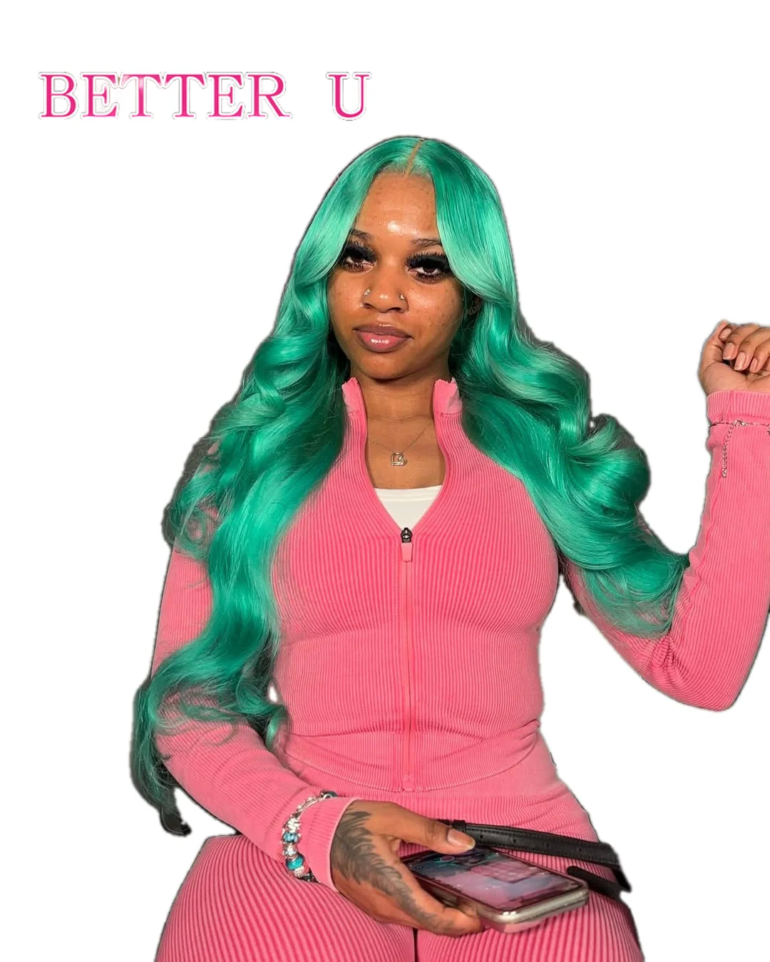 

Зеленый 13x6 HD Прозрачный парик из натуральных волос на кружеве спереди Предварительно выщипанные светло-голубые объемные волны Цветные 13x4 парики на фронтальной части шнурка для женщин