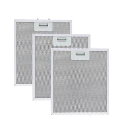 Cooker Hood Filters Metal Mesh Extractor Vent Filter Kitchens Hoods Oil Filter Range Hood Accessories Oil Separation Al Plate