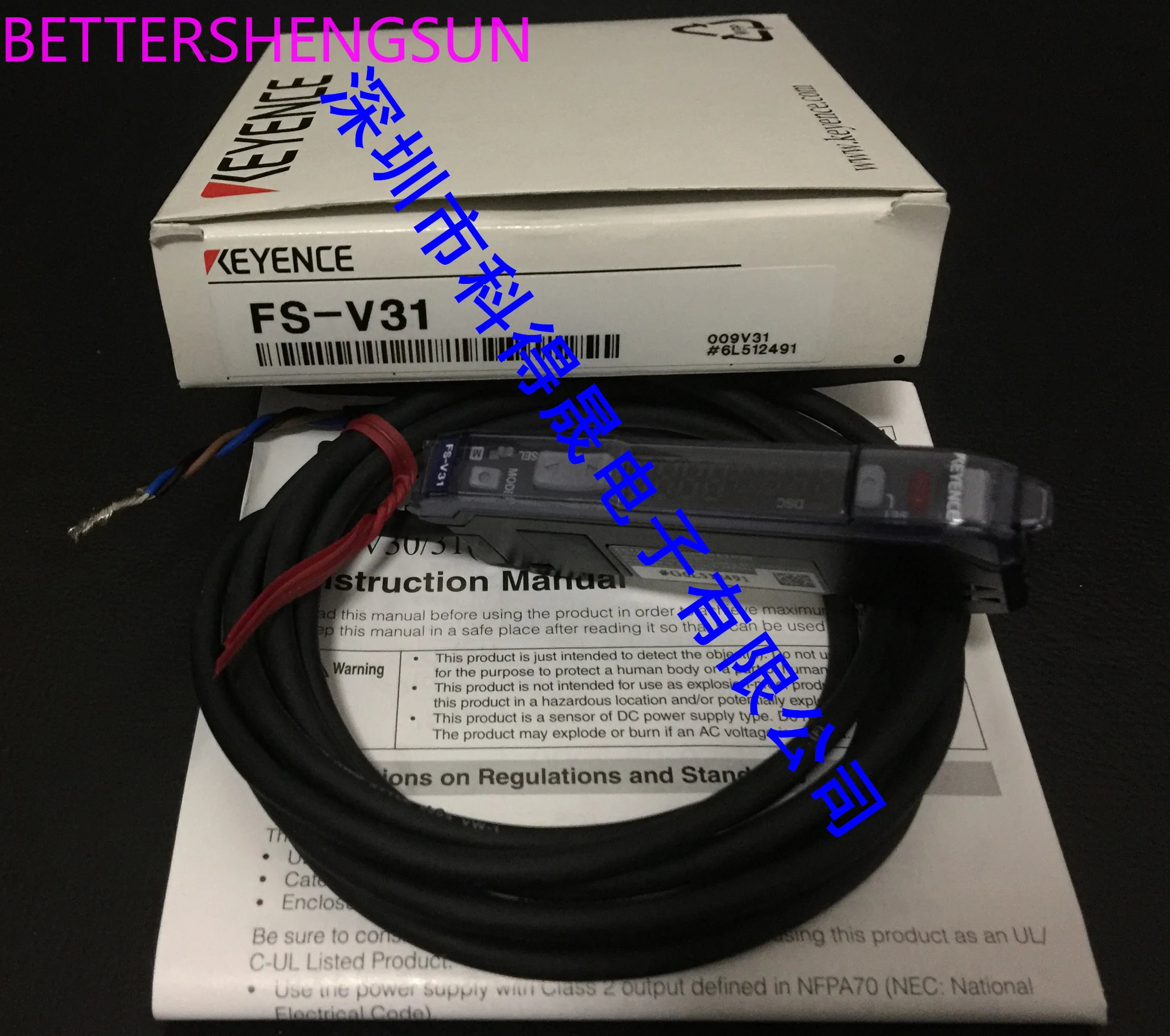 100% imported original FS-V31 fiber amplifier