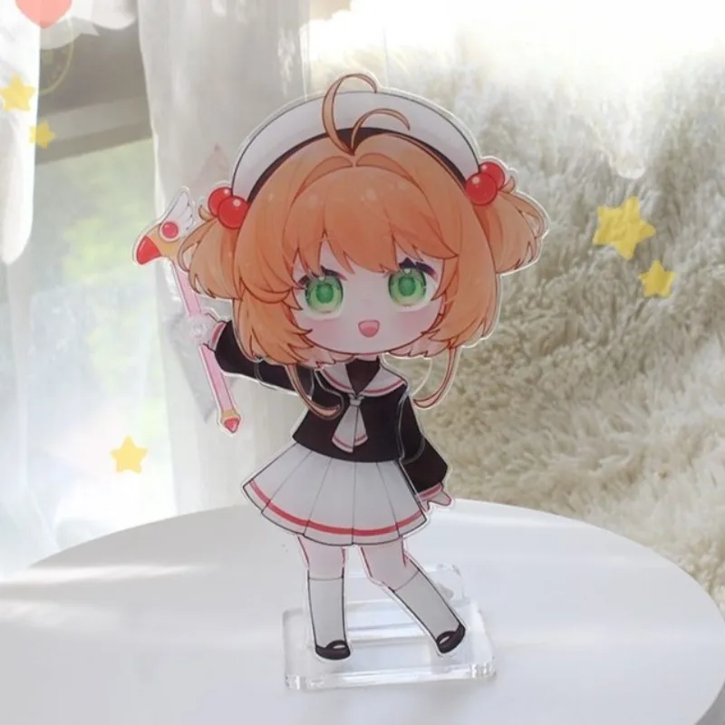 

KINOMOTO SAKURA Acrylic Stand Figure Cardcaptor Sakura Anime Peripheral Creativity Active Joint You Can Blink Ornament Gifts