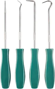 Hot Sale 4Pcs 135mm Car Auto Vehicle Oil Seal Screwdrivers Set O-Ring Seal Gasket Puller Remover Pick Hooks Repair Tools for car