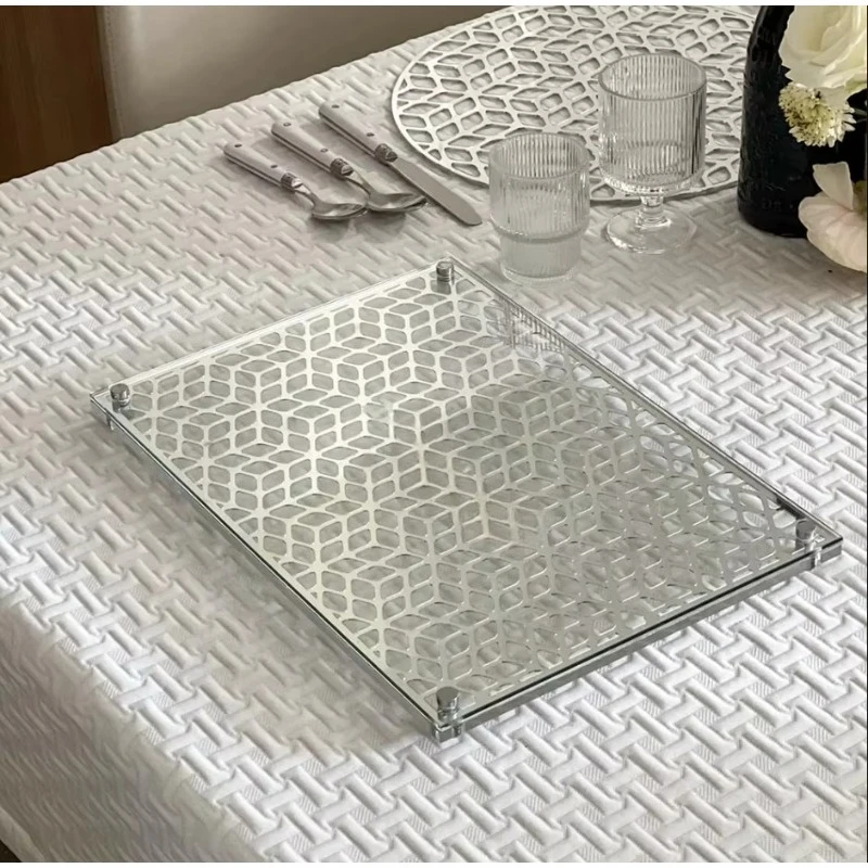 

Kosher Glass and Mirror Laser Cut Lucite Breadboard