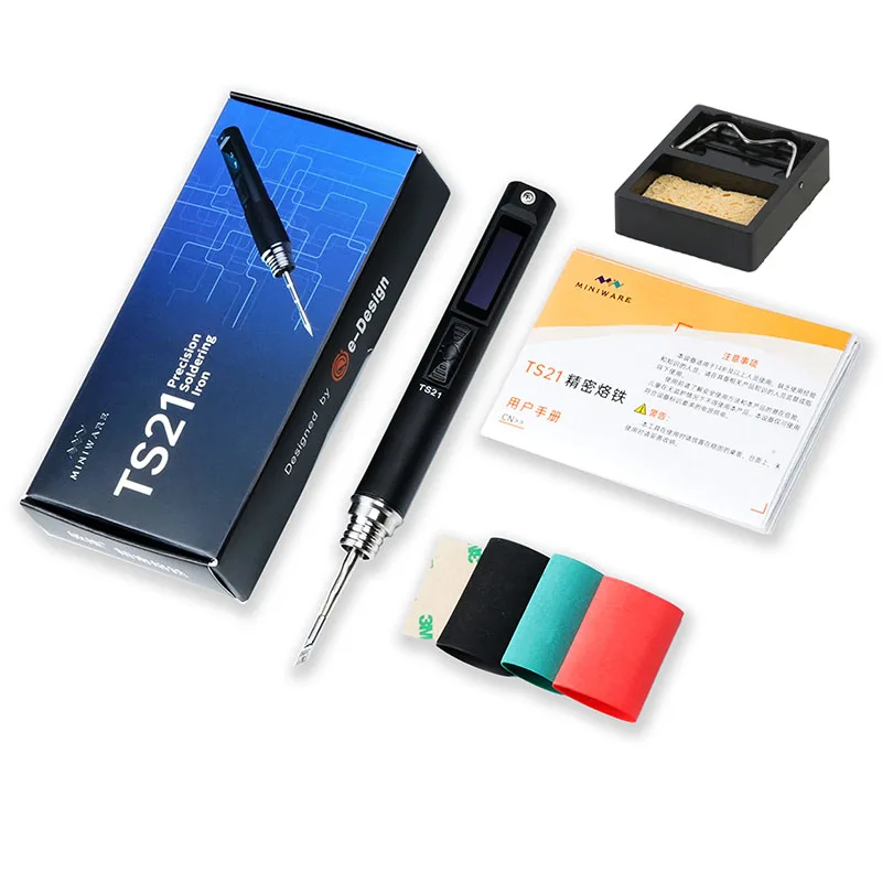 miniware-ts21-precision-electric-soldering-iron-digital-display-100w-max-high-power-welding-pen-household-welding-repair-kits
