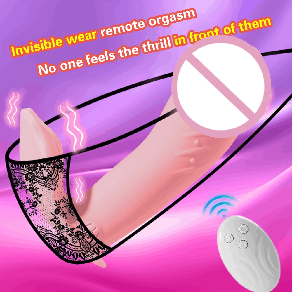 هزاز يمكن ارتداؤه صامت للغاية في الهواء الطلق محرك مزدوج البظر G-بقعة محفز مع وضع الخرز أنثى زوجين الجنس لعب الكبار #1