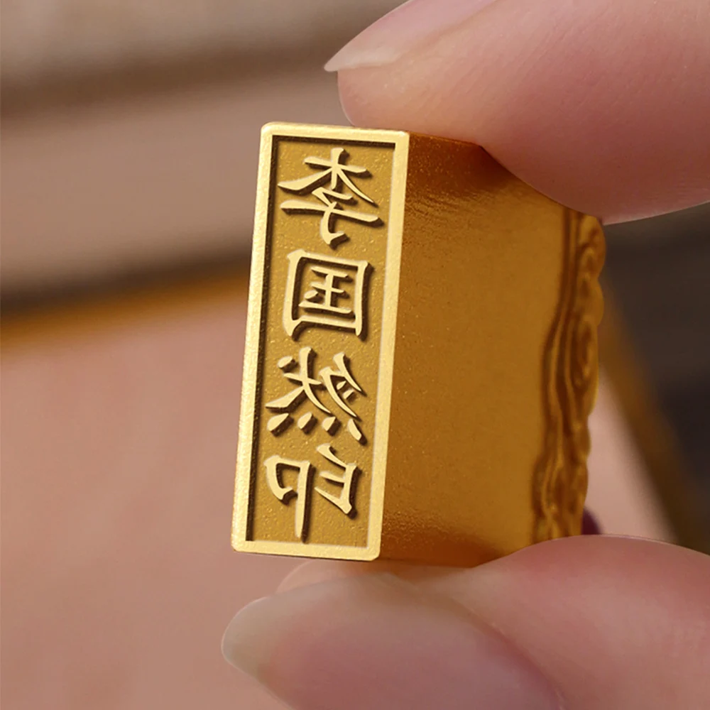طوابع مخصصة أختام معدنية نحاسية صلبة الصينية الإنجليزية كاتاكانا اليابانية الكورية اسم طوابع الخط اللوحة أختام مربعة #3
