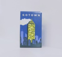 GoTown | Card Game Family Puzzle | 2-4 Players | 20 Minutes Playing Time | Fun Party & Family Game
