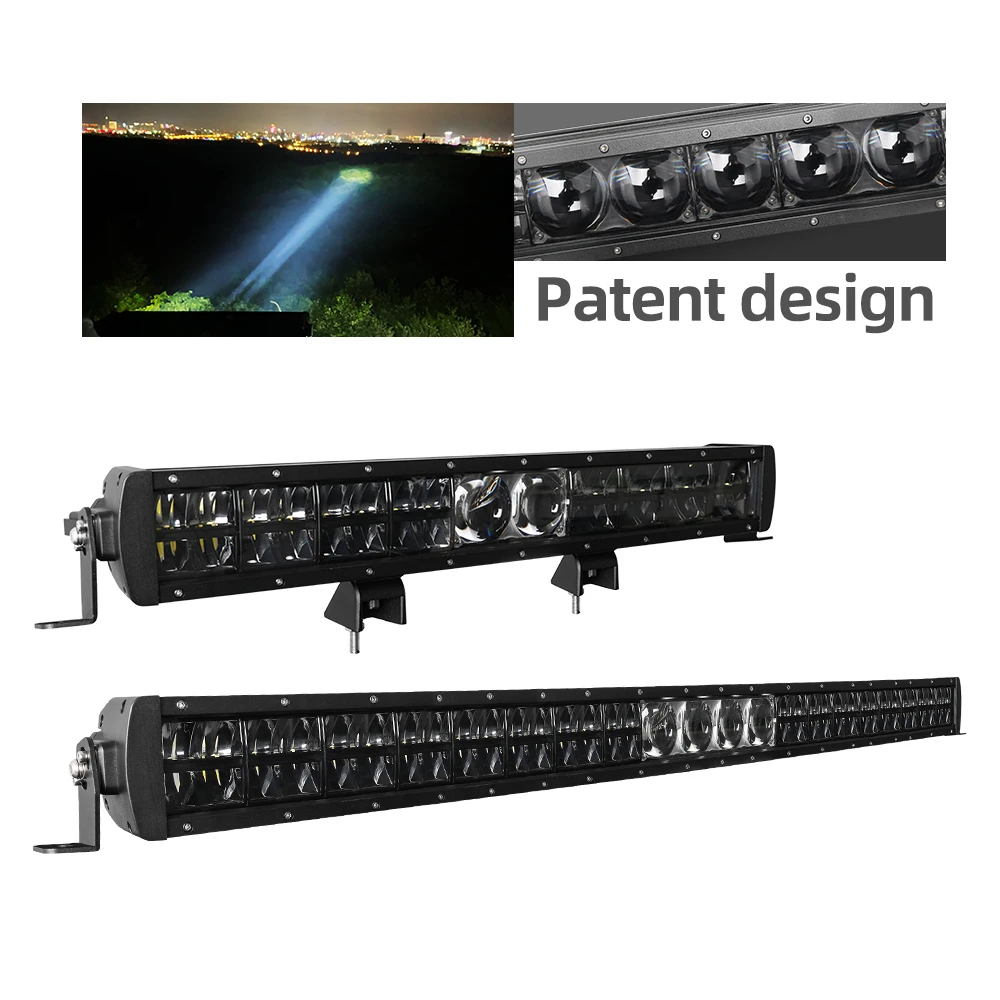 

Hot selling:Spot Bumper Roof Dual Row Car Off Road Truck 4x4 Ledramp Offroad Led Light Bar 22 Inch