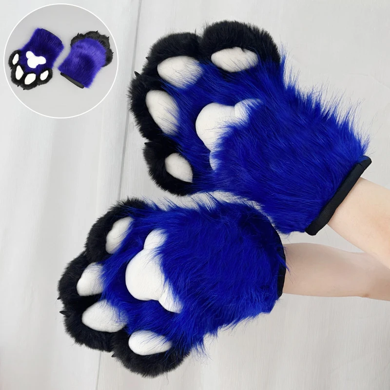 KEESIN Ensemble de 5 pièces de cosplay de chat pour filles, adultes, enfants, gants en peluche griffes, oreilles, queue de chaton avec jupe tutu pour costume de fête mignon et adorable