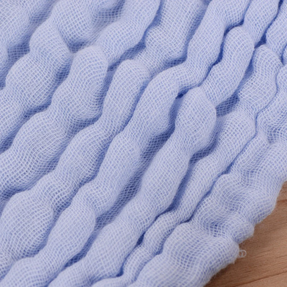 5 قطعة منشفة شاش من القطن الخالص ماصة للأطفال منشفة أخضر أصفر أبيض وردي أزرق قسط خياطة منشفة يد الطفل #1