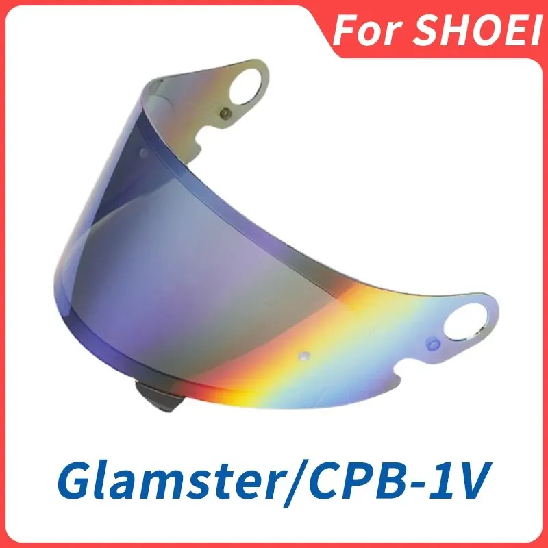 SHOEI Glamster CPB-1V Motorcycle Helmet Lens Retro Full Face Helmet Visor Anti-UV Casco SHOEI Motorcycle Accessories