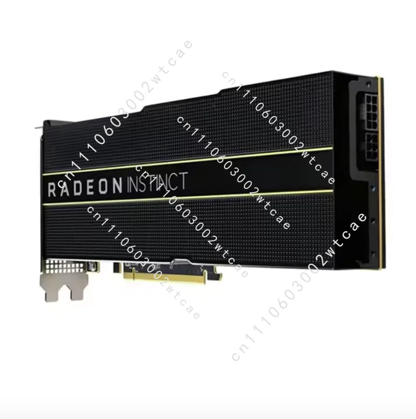 Output Desktop Machine Learning Radeon MI50 32GB GPU Workstation with HMB2 Memory Accelerated Compute DP