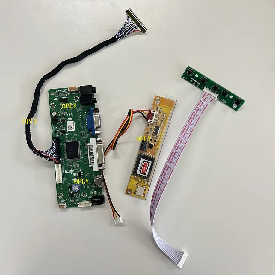 M.NT68676 HDMI-compatible Controller board kit  VGA DVI for LP154W01 LP154W01-TLD2 panel 1280X800 15.4inch  monitor LCD Screen