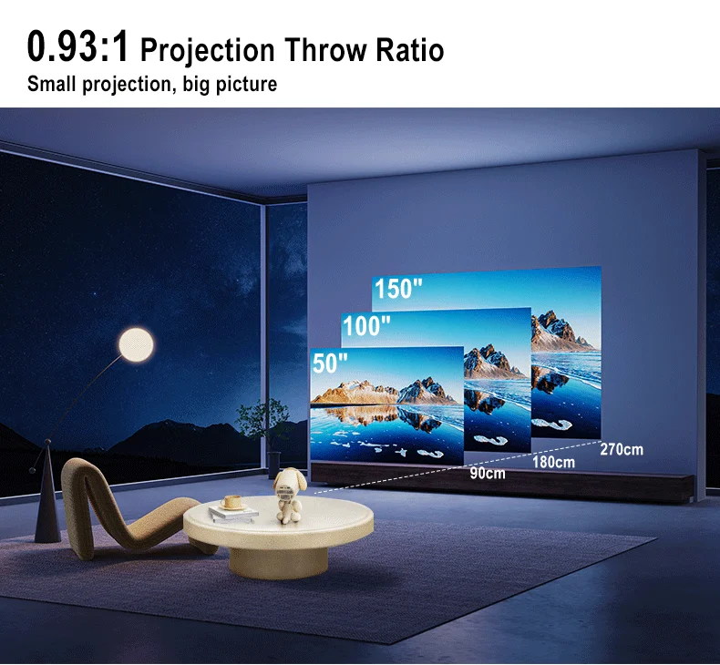 

Android 13 HY300 Mini Wifi Outdoor 4K Mini Projector 4k TV Projector 4k Home Theater Video Projecteur MINI Portable Projector