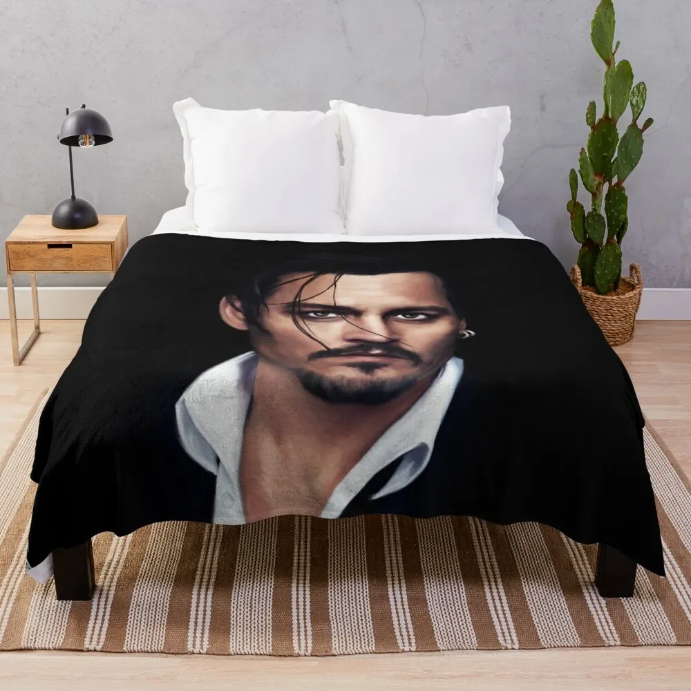 

Johnny Depp Throw Blanket Fashion Sofas Cute Plaid Blankets