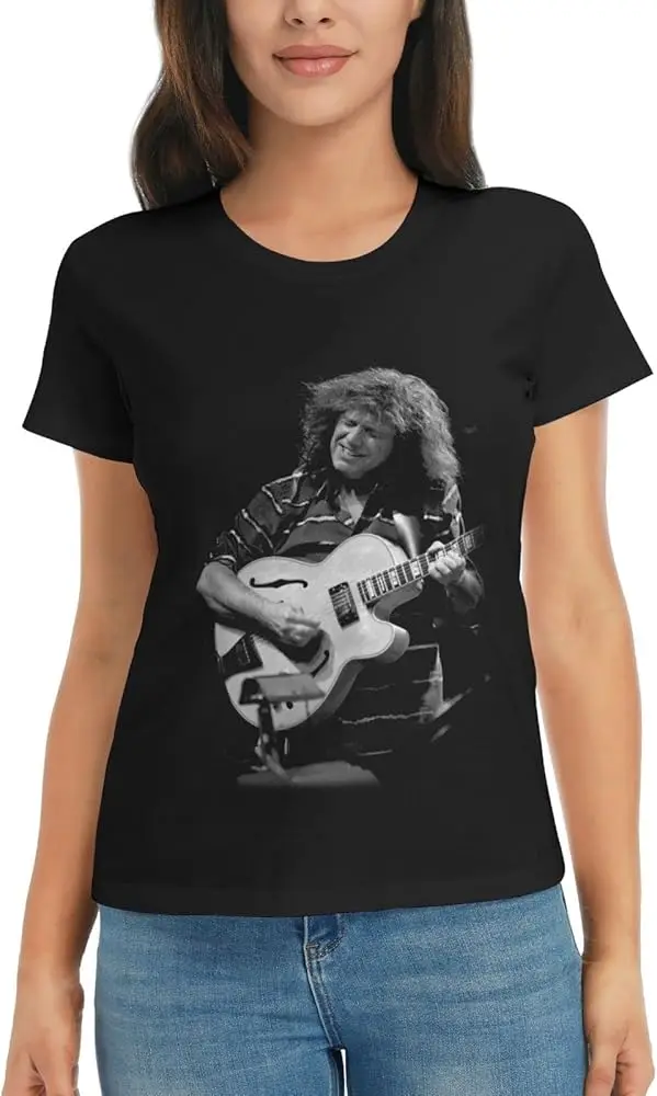 Pat Metheny Girl t Shirts Casual Sports Shirts Girls Fashion Printed Shirt Crew Neck Shirts