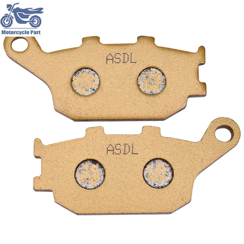 Motorcycle Rear Brake Pads For SUZUKI DL1000 DL 1000 GSXS1000 GSXS1000F SV1000 GSF1200 GSF1250 GSX1250 1300 B-King 1000cc 1250cc