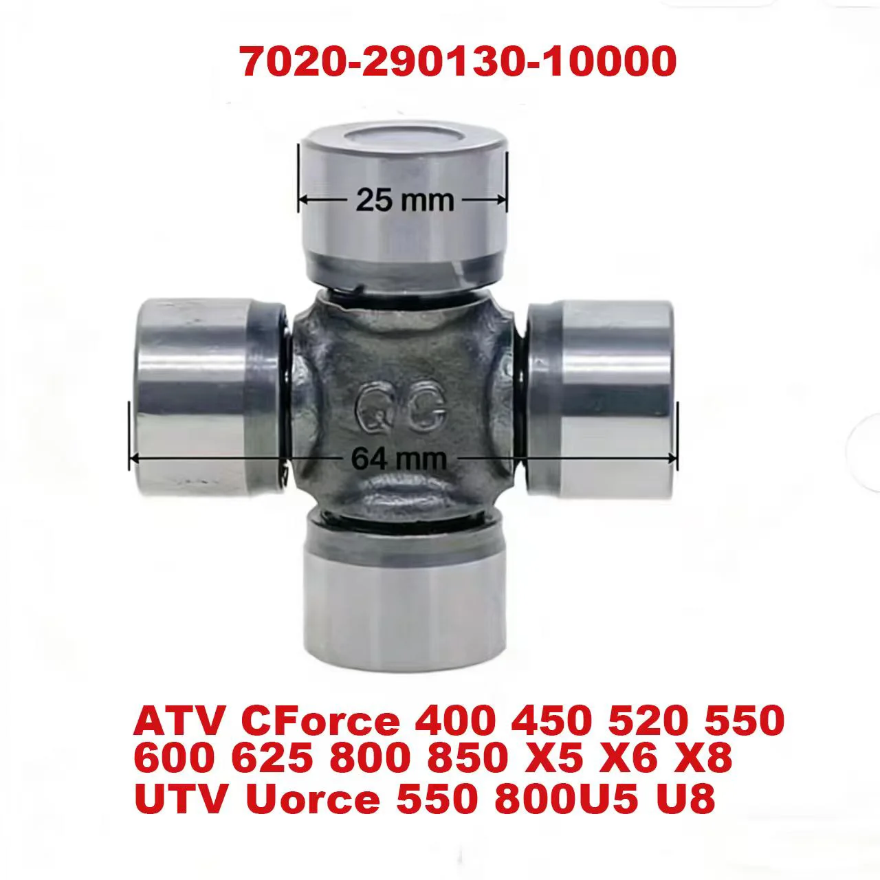 Universal Joint  OEM 7020-290130-10000 Fit for CF800 2 X8 CF500 ATV CForce UForce ZForce