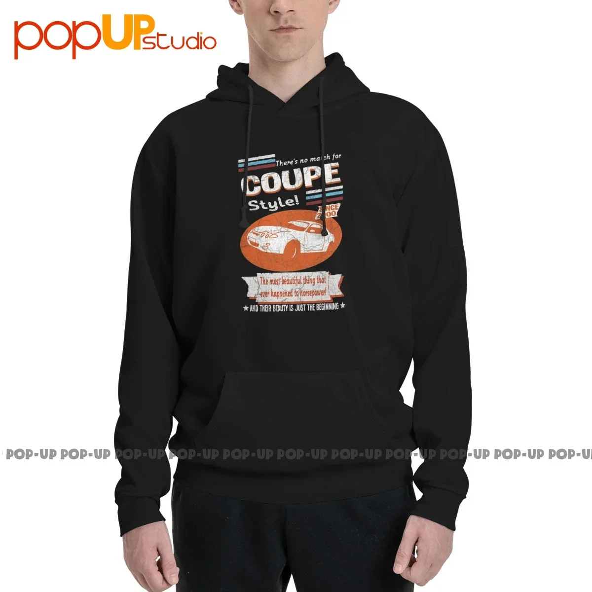 

Hyundai Coupe Mk1 2000 Car Hoodie Sweatshirts Hoodies Pop Retro Splicing Hot Selling