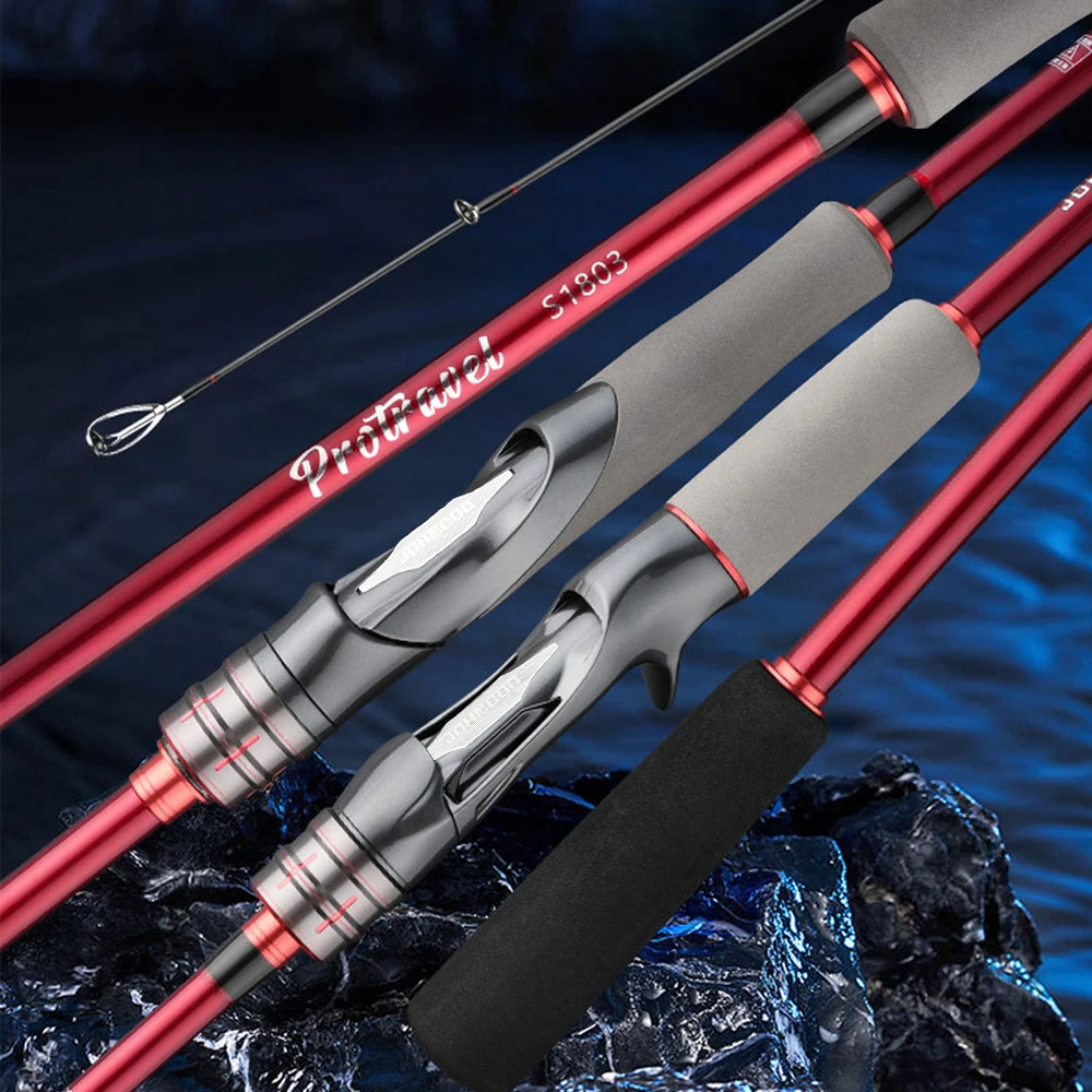 Johncoo 1.68m -2.7m Travel Fishing rod long casting fishing rod UL ML MH action Spinning rod casting Fishing rod High Quality - Image 5