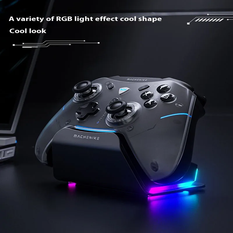 Machenike Oplaadstation S1 Voor Monteur G5pro G5pro V2 G5pro Max Gaming Controllers Met Rgb Licht Snel Opladen Op Maat