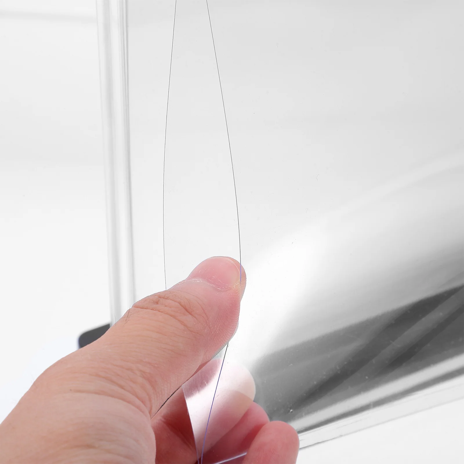 

Clear A5 Menu Display Stand PVC Table Holder Waterproof Paper Holder Brochure Desk Flip Organizer Display Stand