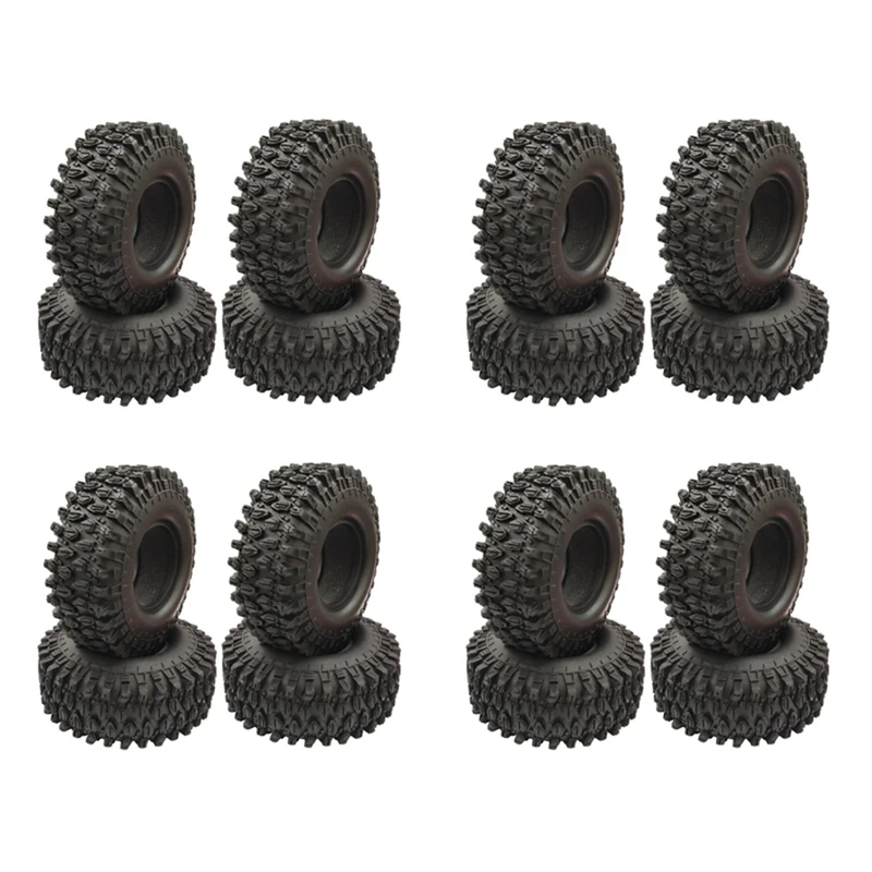 

L81A 2025-16 шт. 1,9-дюймовая резиновая шина 1,9 колеса 108X40 мм для 1/10 RC Crawler Traxxas TRX4 Axial SCX10 90046 AXI03007