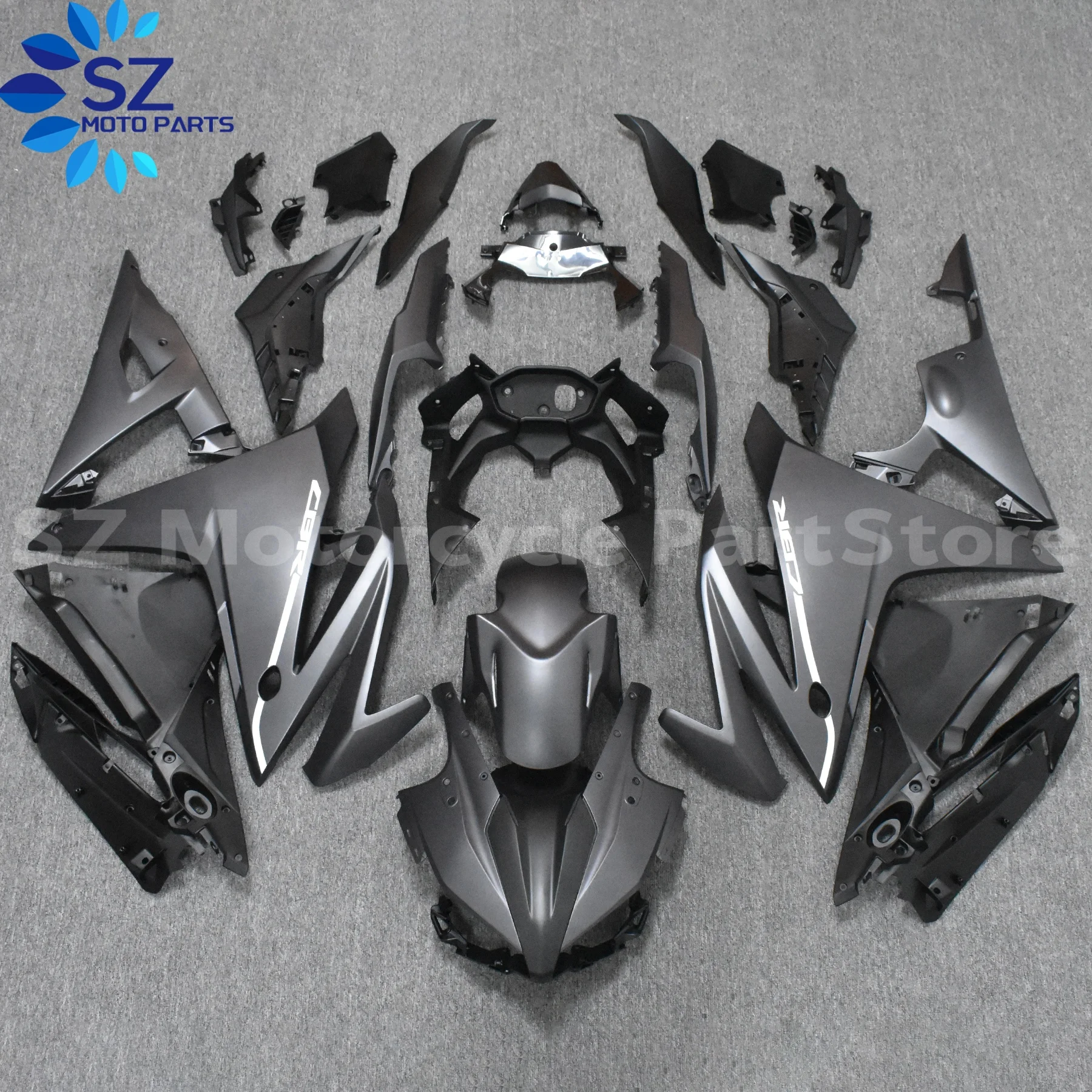 

Обтекатель CBR500R 2016-2018 Белый кузов для Honda CBR500R 2017 Пластиковые обтекатели CBR 500 RR 16 18 неокрашенный